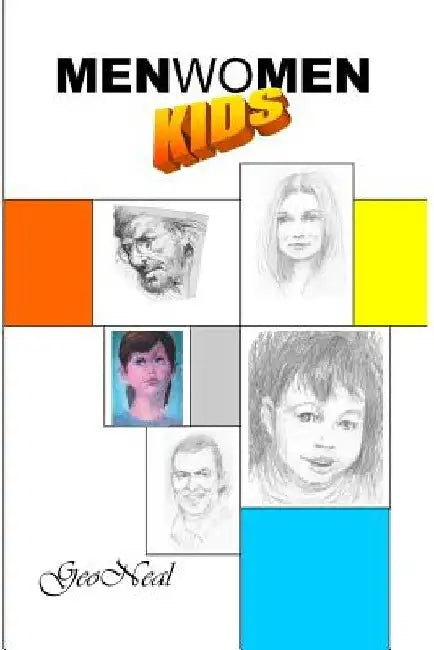 Men Women Kids: Penciled portraits by Geo Neal