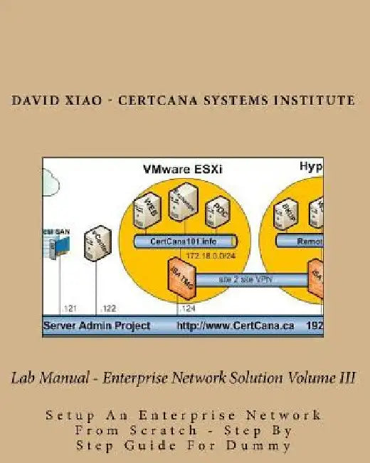 Lab Manual - Enterprise Network Solution Volume III: Setup An Enterprise Network From Scratch - Step By Step Guide For Dummy by Rupu Xiao