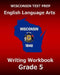 WISCONSIN TEST PREP English Language Arts Writing Workbook Grade 5 by Test Master Press Wisconsin