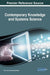 Contemporary Knowledge and Systems Science by W. B. Lee, Farzad Sabetzadeh