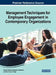 Management Techniques for Employee Engagement in Contemporary Organizations by Naman Sharma