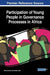 Participation of Young People in Governance Processes in Africa by Jeffrey Kurebwa