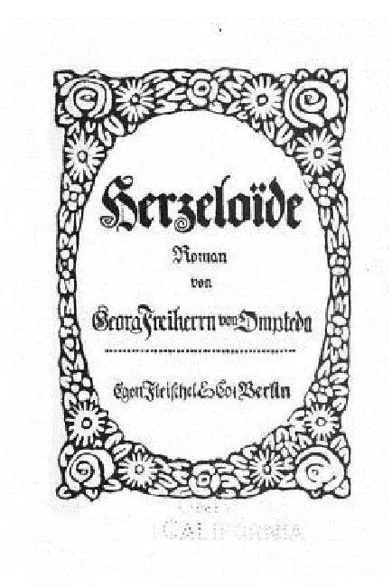 Herzeloïde by Ompteda, Georg Freiherr Von