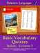 Parleremo Languages Basic Vocabulary Quizzes Italian - Volume 5 by Zidowecki, Erik