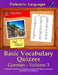 Parleremo Languages Basic Vocabulary Quizzes German - Volume 3 by Zidowecki, Erik
