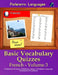 Parleremo Languages Basic Vocabulary Quizzes French - Volume 3 by Zidowecki, Erik