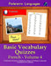 Parleremo Languages Basic Vocabulary Quizzes French - Volume 4 by Zidowecki, Erik