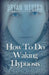 How To Do Waking Hypnosis by Bryan Westra