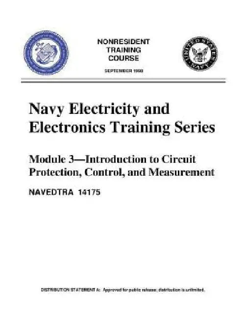 The Navy Electricity and Electronics Training Series: Module 03 Introduction To by United States Navy