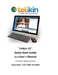 Telikin 22" Quick Start Guide and User's Manual: AIOpc w/ Black Wireless KB by Jeff Bell