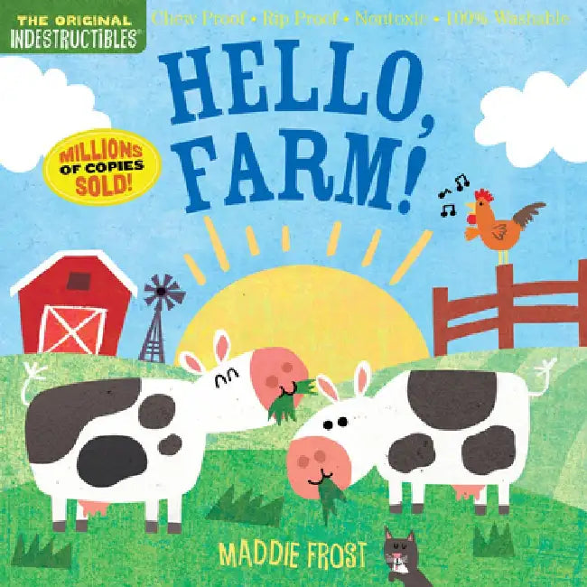 Indestructibles: Hello, Farm! by Maddie Frost