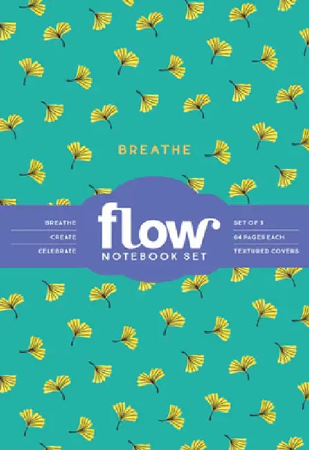 Breathe, Create, Celebrate Notebook Set by Irene Smit