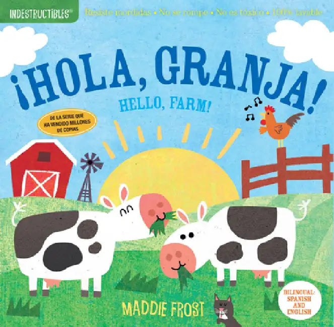 Indestructibles: ¡hola, Granja! / Hello, Farm! by Maddie Frost