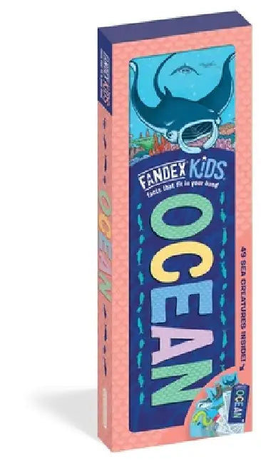 Fandex Kids: Ocean: Facts That Fit in Your Hand: 49 Sea Creatures Inside! by Workman Publishing