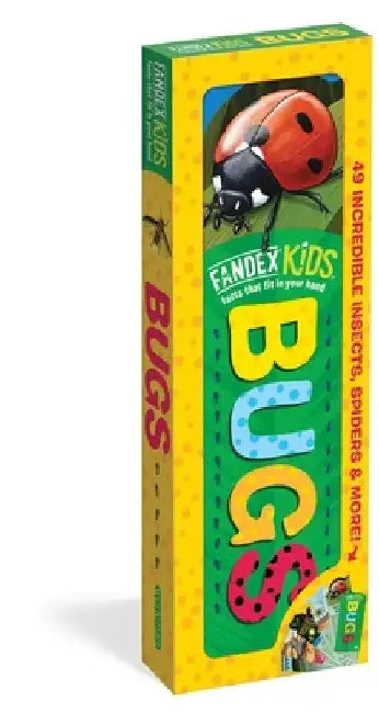 Fandex Kids: Bugs: Facts That Fit in Your Hand: 49 Incredible Insects, Spiders & More! by Workman Publishing