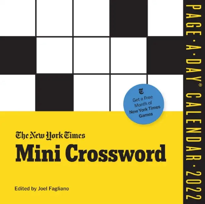 The New York Times Mini Crossword Page-A-Day Calendar for 2022 by Workman Calendars