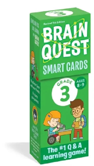Brain Quest 3rd Grade Smart Cards Revised 5th Edition by Workman Publishing