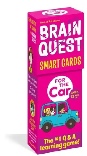 Brain Quest for the Car Smart Cards Revised 5th Edition by Workman Publishing