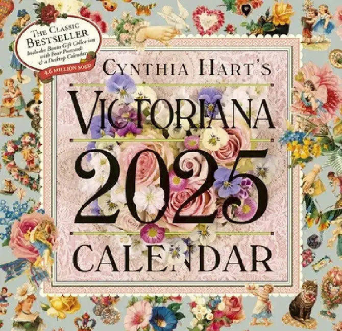 Cynthia Hart's Victoriana Wall Calendar 2025 by Cynthia Hart