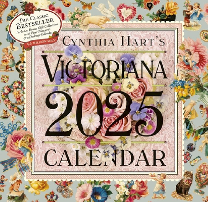 Cynthia Hart's Victoriana Wall Calendar 2025 by Cynthia Hart