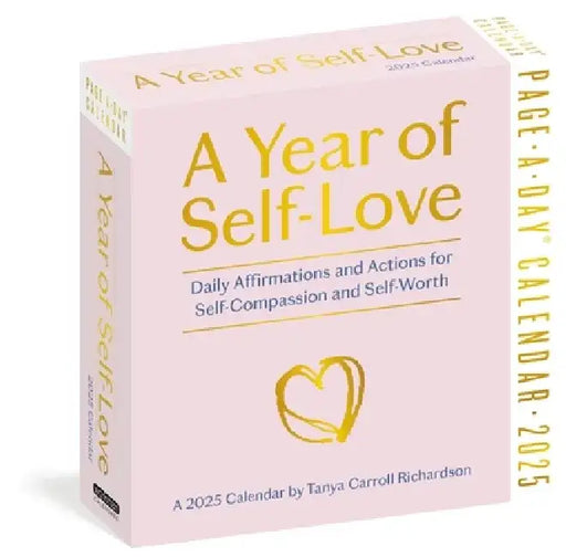 Year of Self-Love Page-A-Day(r) Calendar 2025: Daily Affirmations and Actions for Self-Compassion and Self-Worth by Tanya Carroll Richardson