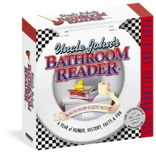 Uncle John's Bathroom Reader Page-A-Day(r) Calendar 2025: A Year of Humor, History, Facts, and Fun by Workman Calendars