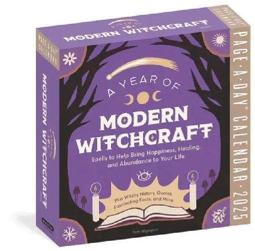 A Year of Modern Witchcraft Page-A-Day(r) Calendar 2025: Spells to Help Bring Happiness, Healing, and Abundance to Your Life by Patti Wigington