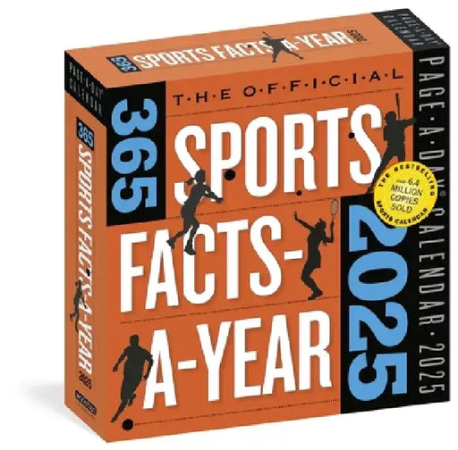 Official 365 Sports Facts-A-Year Page-A-Day(r) Calendar 2025: Triva, Record-Breaking Feats, Come from Behind Wins & Quotes by Workman Calendars