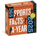 Official 365 Sports Facts-A-Year Page-A-Day(r) Calendar 2025: Triva, Record-Breaking Feats, Come from Behind Wins & Quotes by Workman Calendars