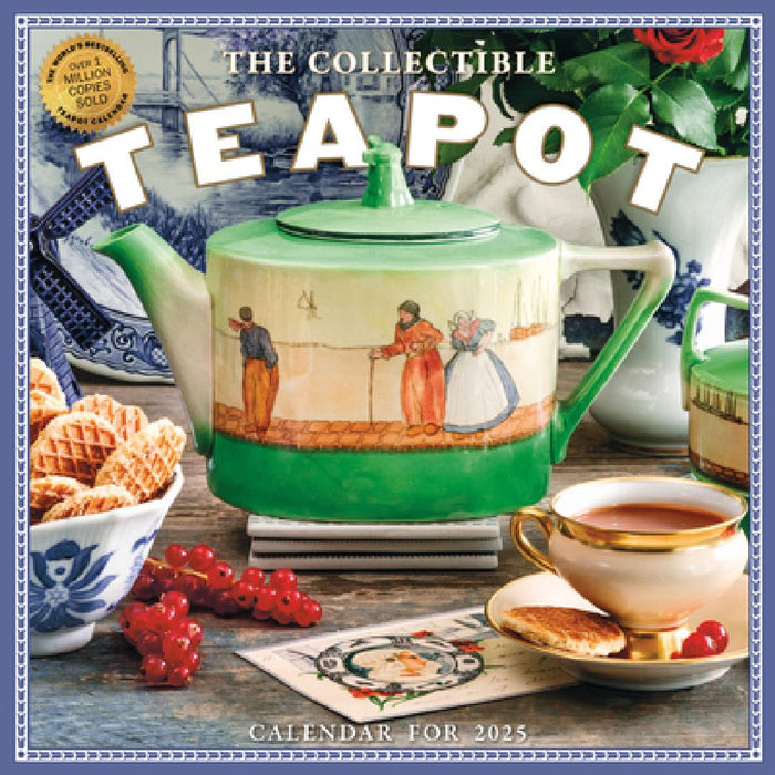 The Collectible Teapot Wall Calendar 2025: A Tea Obsessive's Dream Come True by Workman Calendars