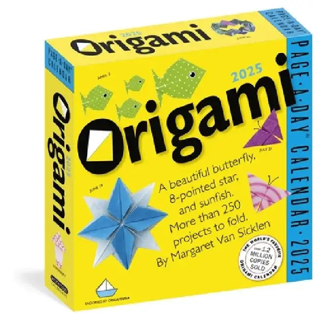 Origami Page-A-Day(r) Calendar 2025: More Than 250 Projects to Fold by Margaret Van Sicklen
