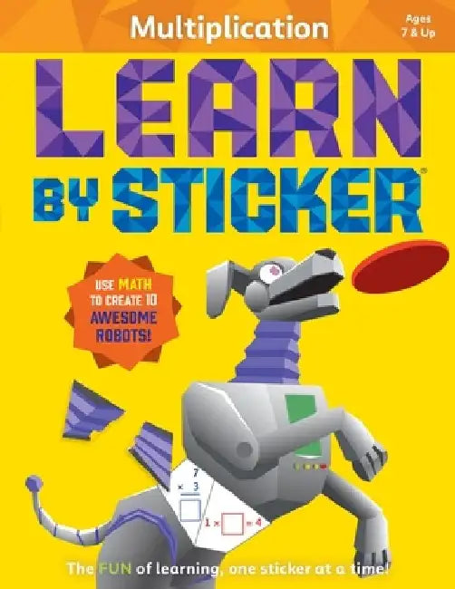 Learn by Sticker: Multiplication by Workman Publishing