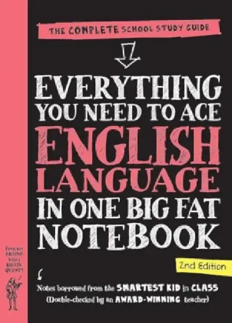 Everything You Need to Ace English Language in One Big Fat Notebook, 2nd Edition (UK Edition) by Workman Publishing