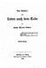 Das Büchlein vom Leben nach dem Tode by Fechner, Gustav Theodor