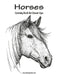 Horses Coloring Book for Grown-Ups 1 by Nick Snels