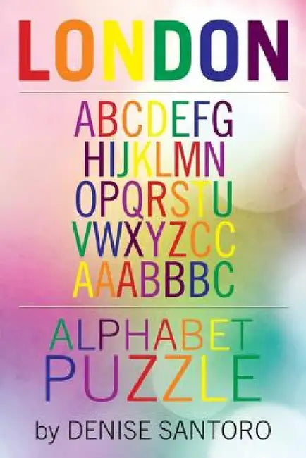 London Alphabet Puzzle by Denise Santoro
