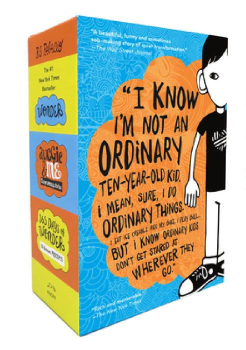 Wonder, Auggie & Me, 365 Days of Wonder Set by R. J. Palacio