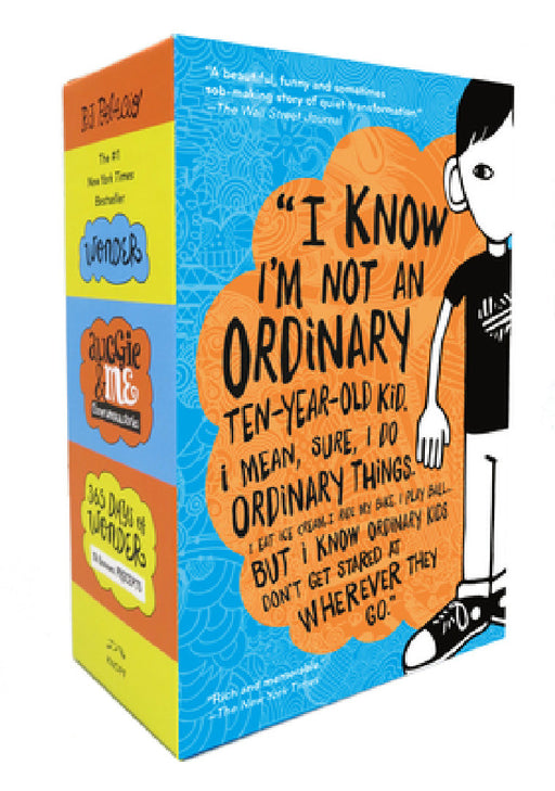 Wonder, Auggie & Me, 365 Days of Wonder Set by R. J. Palacio