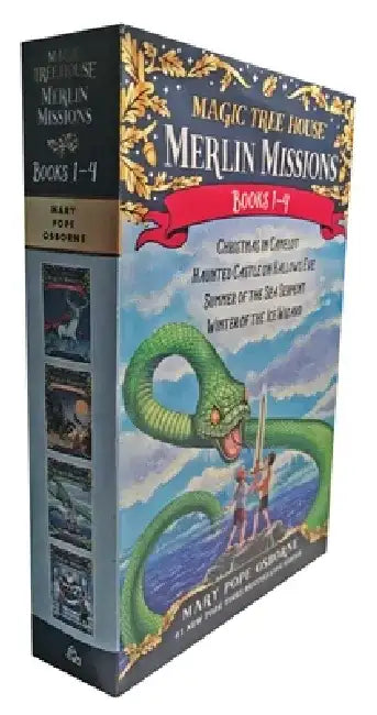 Magic Tree House Merlin Mission 1-4 Boxed Set by Mary Pope Osborne