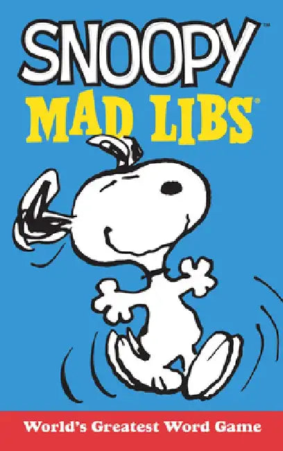 Snoopy Mad Libs by Laura Macchiarola