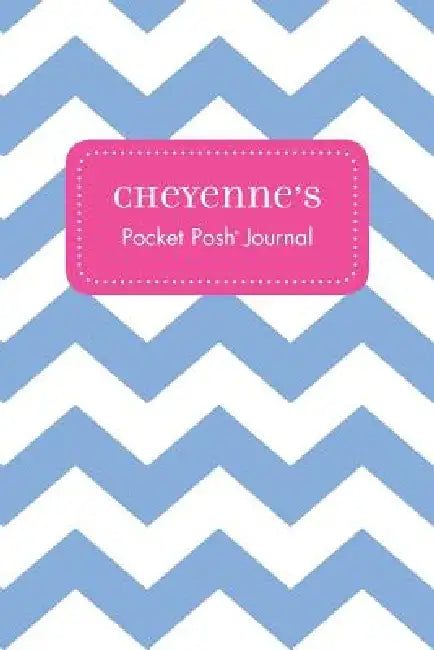 Cheyenne's Pocket Posh Journal, Chevron by Andrews McMeel Publishing