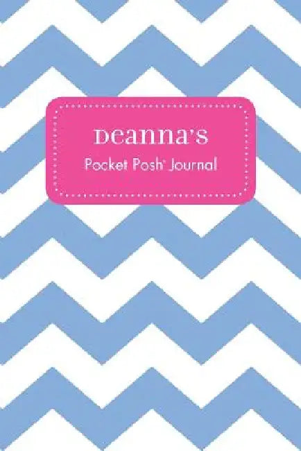 Deanna's Pocket Posh Journal, Chevron by Andrews McMeel Publishing