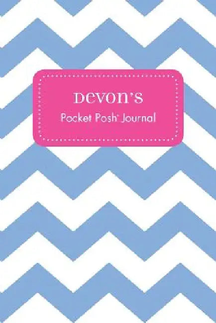 Devon's Pocket Posh Journal, Chevron by Andrews McMeel Publishing