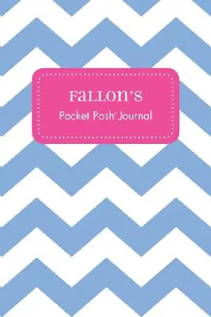 Fallon's Pocket Posh Journal, Chevron by Andrews McMeel Publishing