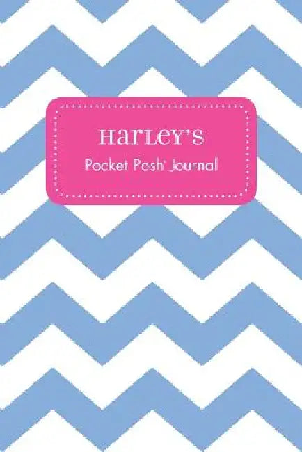Harley's Pocket Posh Journal, Chevron by Andrews McMeel Publishing