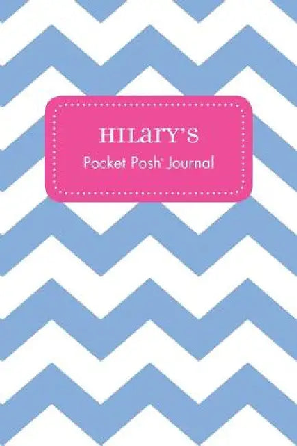 Hilary's Pocket Posh Journal, Chevron by Andrews McMeel Publishing