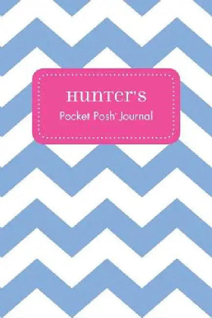 Hunter's Pocket Posh Journal, Chevron by Andrews McMeel Publishing