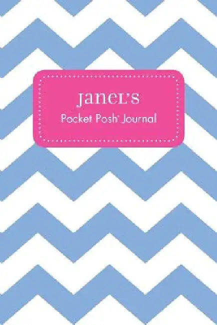 Janel's Pocket Posh Journal, Chevron by Andrews McMeel Publishing