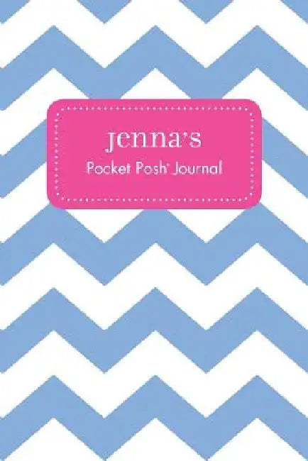 Jenna's Pocket Posh Journal, Chevron by Andrews McMeel Publishing