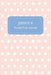 Janel's Pocket Posh Journal, Polka Dot by Andrews McMeel Publishing
